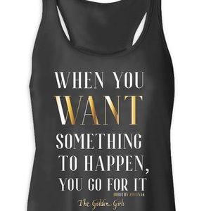 NEW with tags Ladies Golden girls tank top